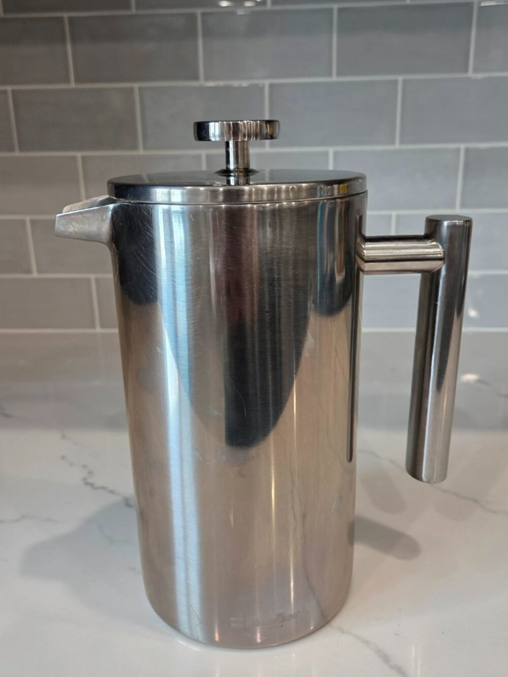 Mueller Stainless Steel French Press Double Wall Insulated Coffee Maker Silver - Picture 2 of 3